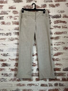 Dress Pants 7th Avenue Suiting Ny&C Gray Beige Heathered Sz 6